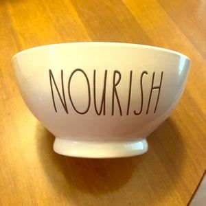 Rae Dunn Nourish cereal bowl